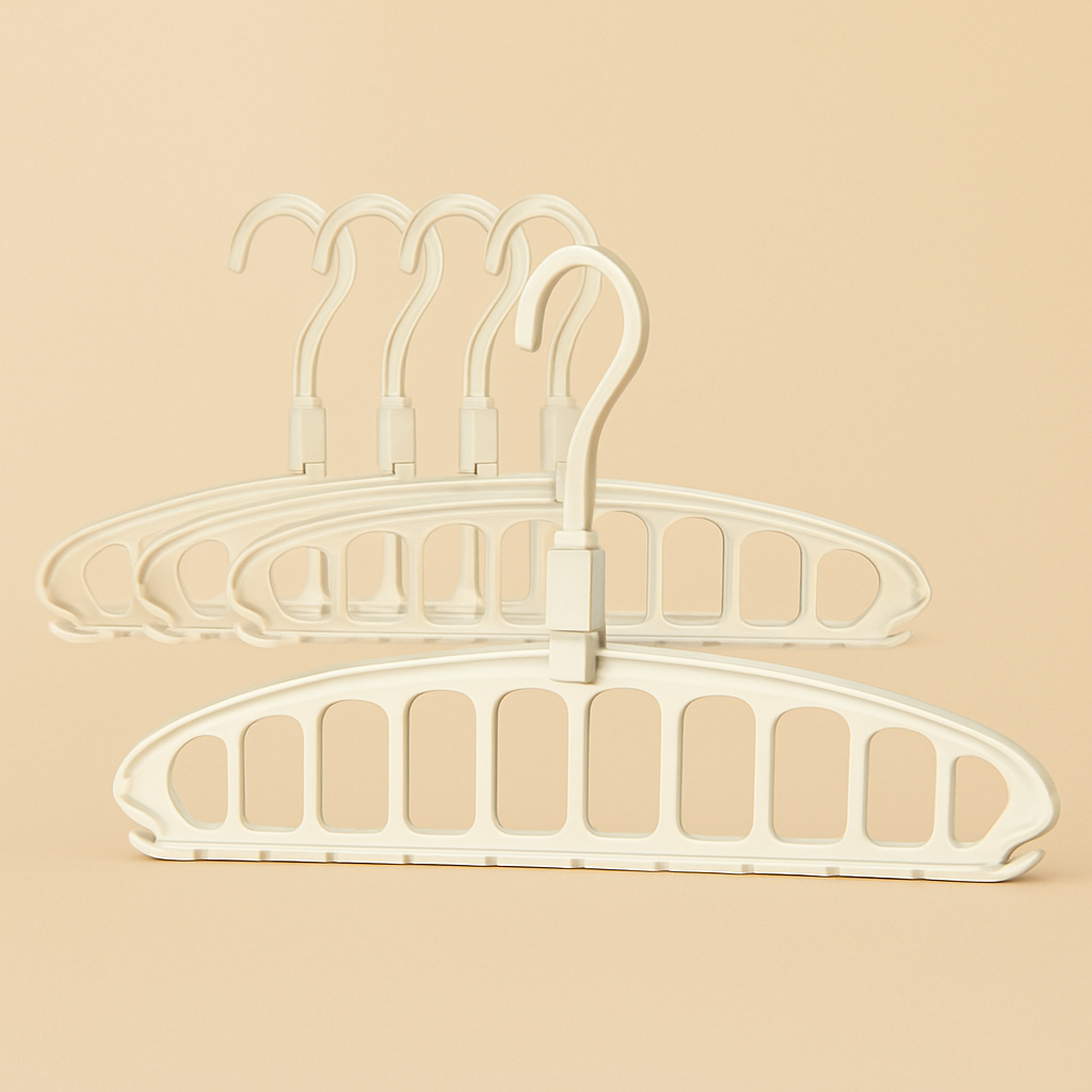 Cintres Gain de Place – Lot de 5 | Ewaz Home™