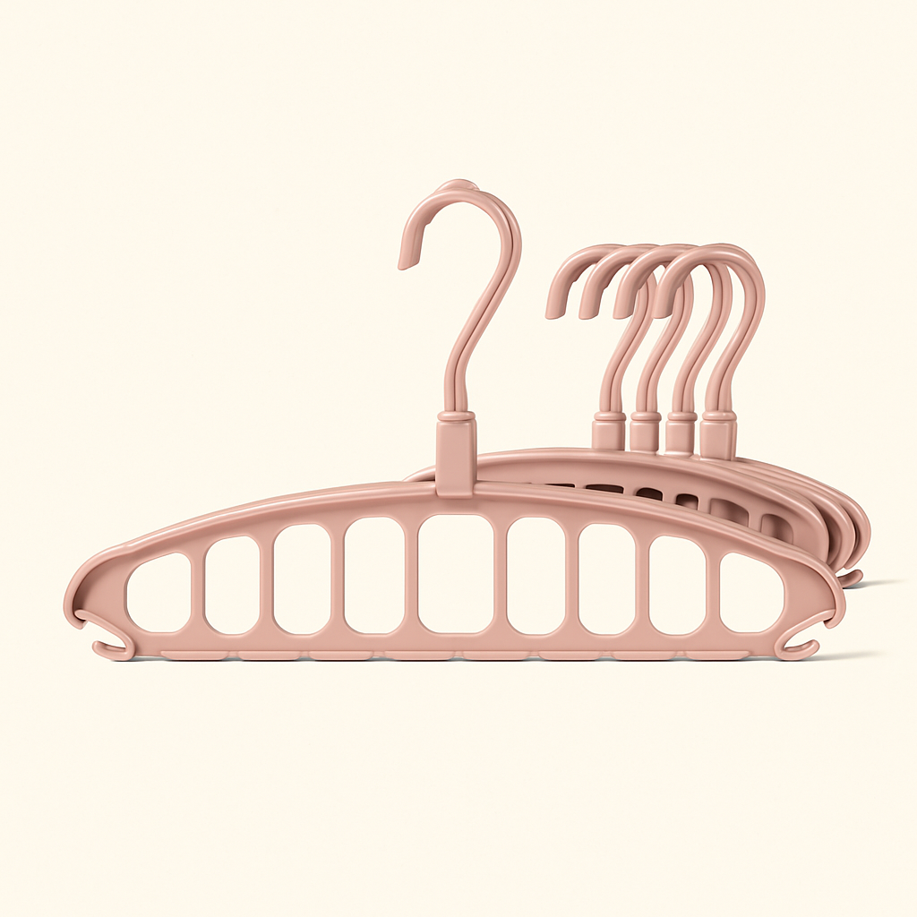 Cintres Gain de Place – Lot de 5 | Ewaz Home™